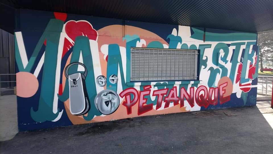 Le bâtiment du boulodrome